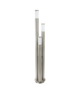 Boston 170cm Outdoor Bollard Stainless Steel 3x E27-2