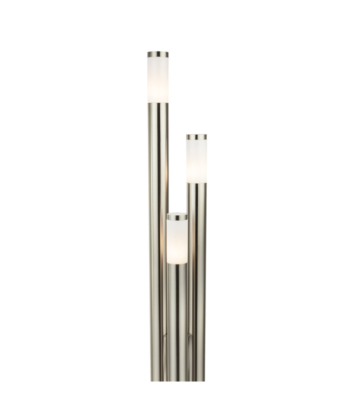 Boston 170cm Outdoor Bollard Stainless Steel 3x E27-4