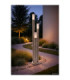 Boston 170cm Outdoor Bollard Stainless Steel 3x E27-6