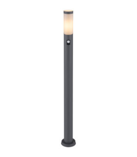 Boston PIR 110cm Outdoor Bollard Anthracite 1x E27-1