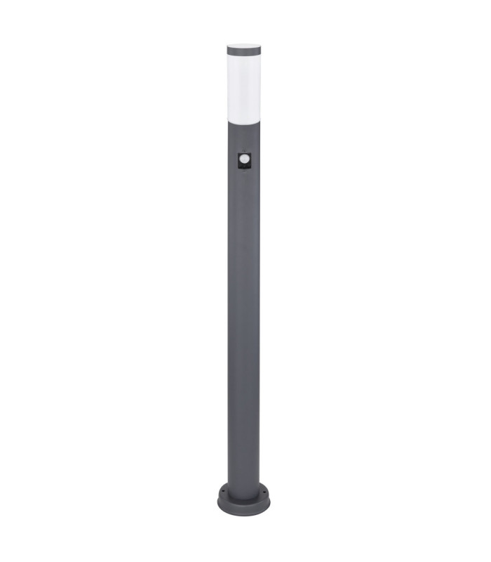 Boston PIR 110cm Outdoor Bollard Anthracite 1x E27-2