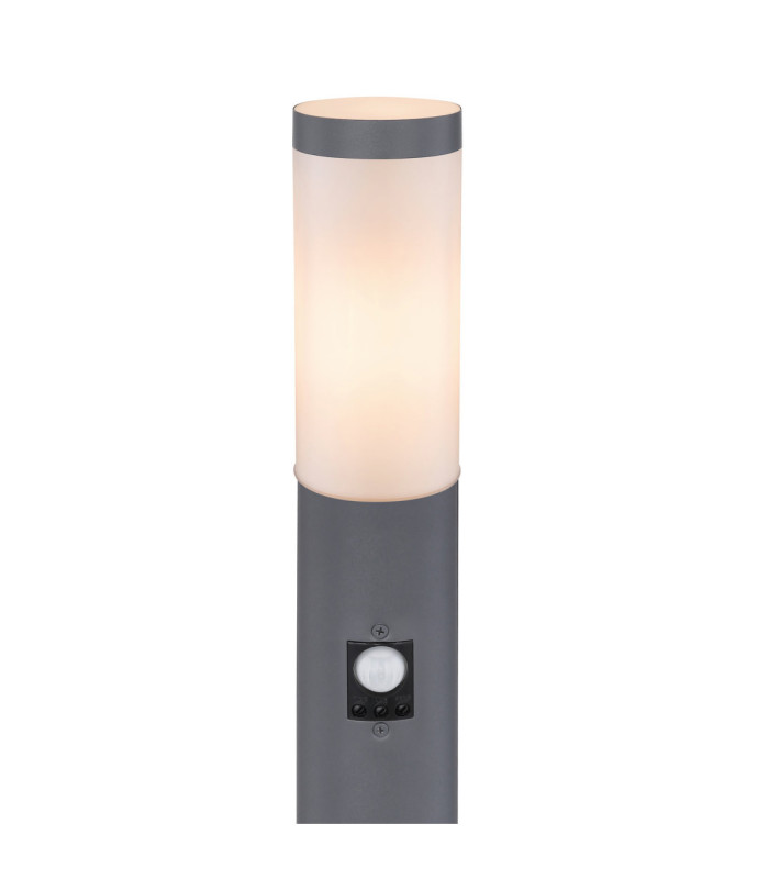 Boston PIR 110cm Outdoor Bollard Anthracite 1x E27-3