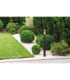 Boston PIR 110cm Outdoor Bollard Black 1x E27-5