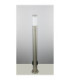 Eu Plug - Boston 110cm Outdoor Bollard Stainless Steel 1x E27 with Integrated Socket-7
