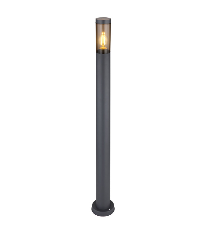 Boston 110cm Outdoor Bollard Anthracite 1x E27-1