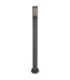 Boston 110cm Outdoor Bollard Anthracite 1x E27-2