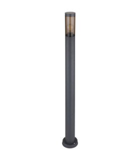 Boston 110cm Outdoor Bollard Anthracite 1x E27-2