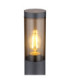 Boston 110cm Outdoor Bollard Anthracite 1x E27-3