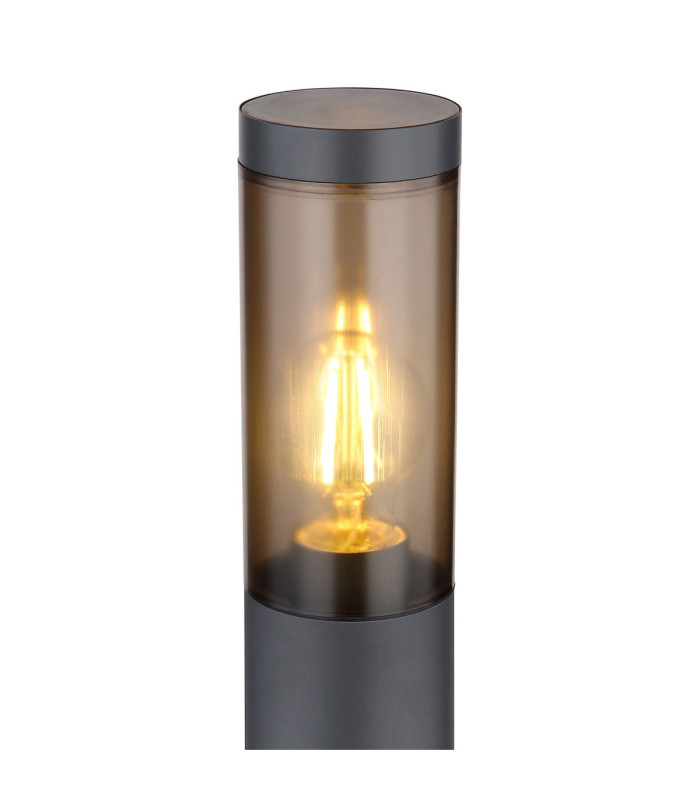 Boston 110cm Outdoor Bollard Anthracite 1x E27-3