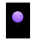 Toula Outdoor Spike Purple 1x E27-11