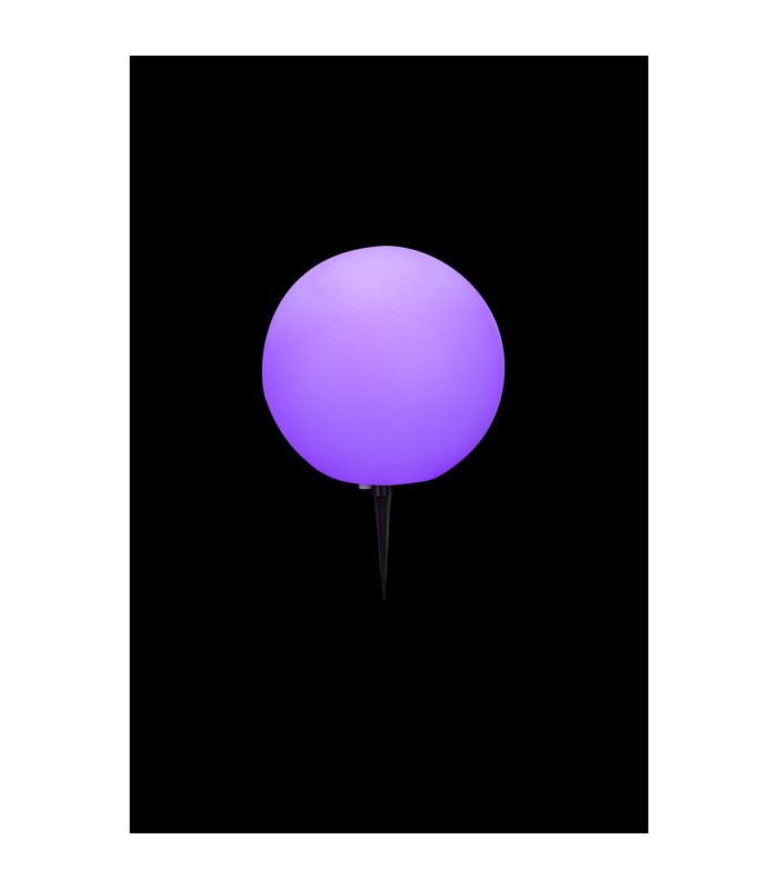 Toula Outdoor Spike Purple 1x E27-11