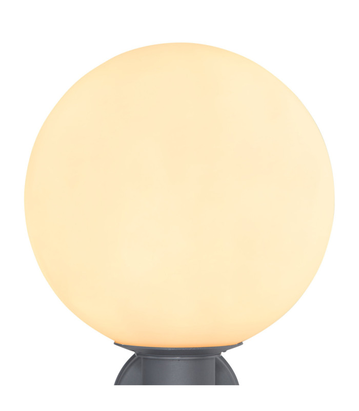 Ossy PIR Outdoor Globe Wall Lamp  1x E27-4