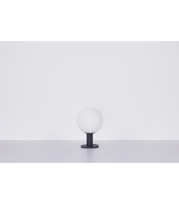Ossy Outdoor Pedestal Light Anthracite 1x E27-6