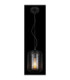 Nina Wire Frame Pendant Ceiling Light Matt Black 1x E27-4