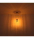 Nina Wire Frame Pendant Ceiling Light Matt Black 1x E27-5