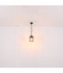 Nina Wire Frame Pendant Ceiling Light Matt Black 1x E27-6