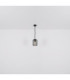 Nina Wire Frame Pendant Ceiling Light Matt Black 1x E27-7