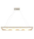 Nanda Bar Pendant Ceiling Light Matt Sand Colour  4x G9-3