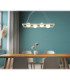 Nanda Bar Pendant Ceiling Light Matt Sand Colour  4x G9-6
