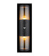 Xeloo Outdoor Up Down Wall Lamp Matt Black 2x E27-6