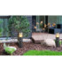 Xeloo PIR 50cm Outdoor Bollard Matt Black 1x E27-5