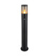 Xeloo PIR 80cm Outdoor Bollard Matt Black 1x E27-1
