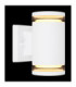 Alcala Outdoor Up Down Wall Lamp Matt White 2x GX53-7