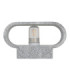 Ferguson Oval Outdoor Wall Down Lamp Matt White 1x G9-4