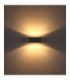 Ferguson Oval Outdoor Wall Down Lamp Matt White 1x G9-5