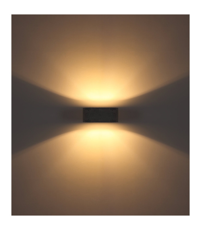 Ferguson Oval Outdoor Wall Down Lamp Matt White 1x G9-5