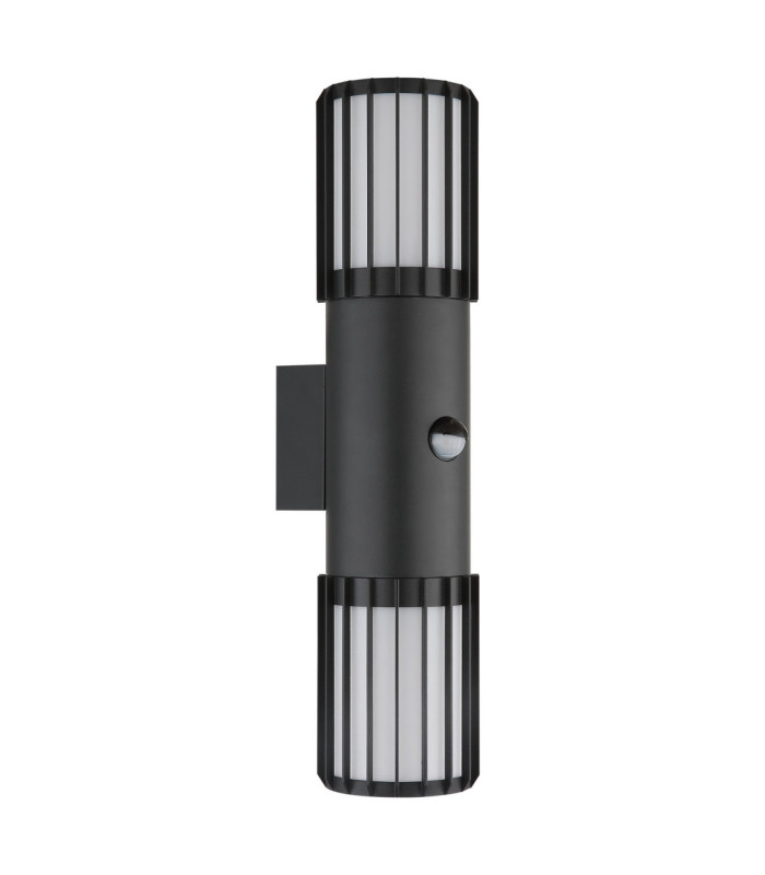 Mervin PIR Outdoor Up Down Wall Lamp Matt Anthracite 2x E27-2