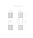 Mervin PIR Outdoor Up Down Wall Lamp Matt Anthracite 2x E27-7