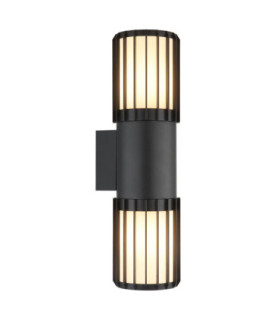 Mervin Outdoor Up Down Wall Lamp Matt Anthracite 2x E27-1