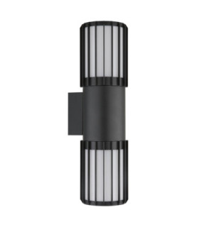 Mervin Outdoor Up Down Wall Lamp Matt Anthracite 2x E27-2