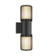 Mervin Outdoor Up Down Wall Lamp Matt Anthracite 2x E27-3