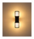 Mervin Outdoor Up Down Wall Lamp Matt Anthracite 2x E27-5