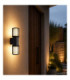 Mervin Outdoor Up Down Wall Lamp Matt Anthracite 2x E27-6