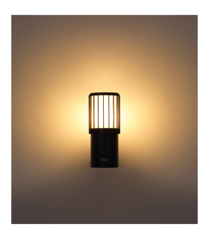 Mervin Outdoor Modern Wall Lamp Matt Anthracite 1x E27-5