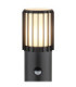 Mervin 65cm Outdoor Bollard Matt Anthracite 1x E27 PIR-3