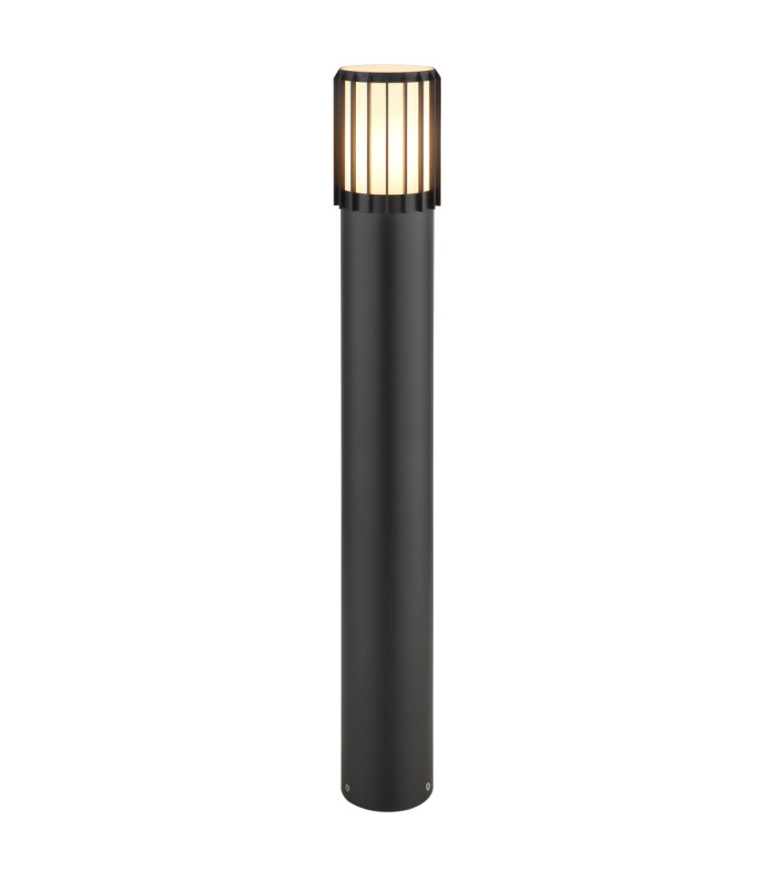 Mervin 65cm Outdoor Bollard Matt Anthracite 1x E27-1