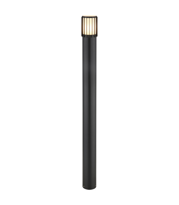 Mervin 100cm Outdoor Bollard Matt Anthracite 1x E27-1