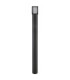 Mervin 100cm Outdoor Bollard Matt Anthracite 1x E27-2