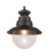 Sella Outdoor Wall Lantern Rust Colour  1x E27-3
