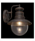 Sella Outdoor Wall Lantern Rust Colour  1x E27-5