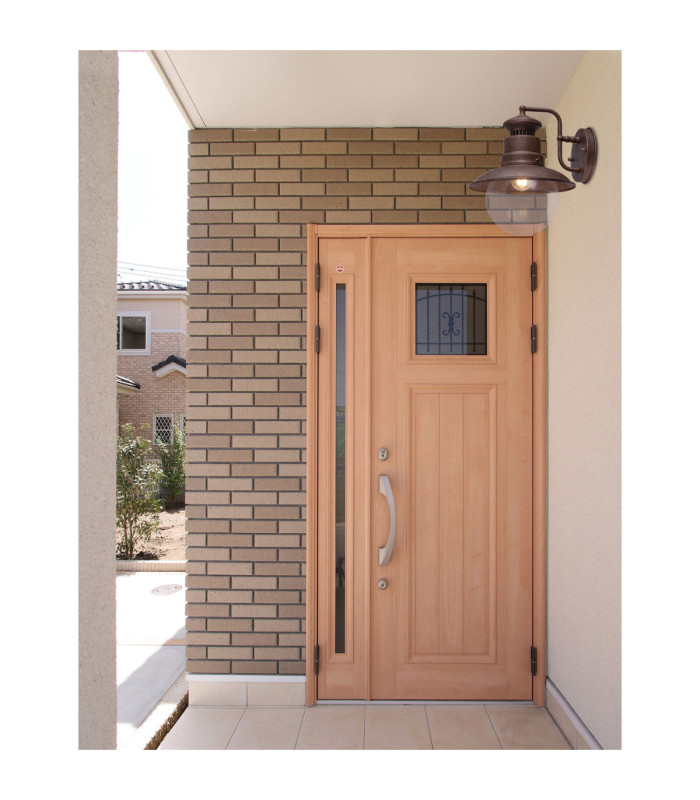 Sella Outdoor Wall Lantern Rust Colour  1x E27-7