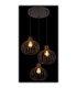 Mateo Cluster Pendant Ceiling Light Rust Colour  3x E27-4
