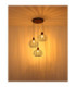 Mateo Cluster Pendant Ceiling Light Rust Colour  3x E27-5
