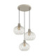 Mateo Cluster Pendant Ceiling Light Creme Colour  3x E27-2