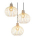 Mateo Cluster Pendant Ceiling Light Creme Colour  3x E27-3