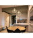 Mateo Cluster Pendant Ceiling Light Creme Colour  3x E27-6